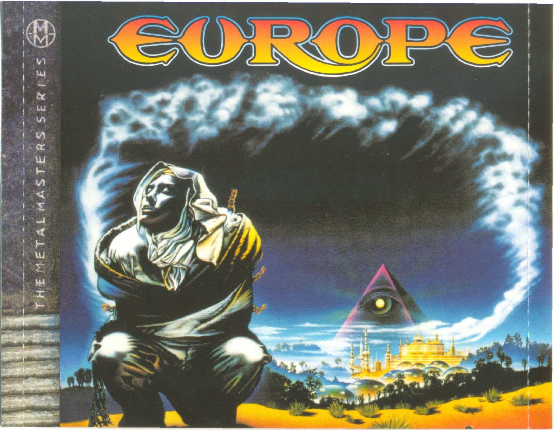 Europe  Prisoners In Paradise : Back + Inlay JPN